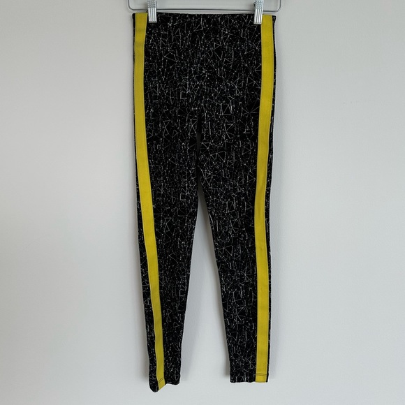 Koral Molecular - Wren High Waist Leggings Black Yellow | Size Small - Picture 4 of 12